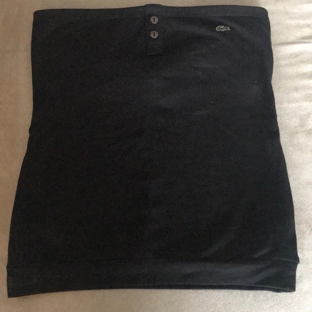 Lacoste black tube top